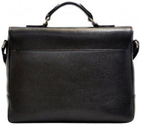 Місткий чоловічий портфель із натуральної шкіри Desisan 81077