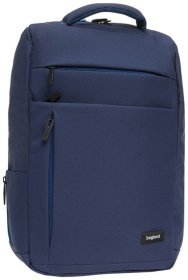 Міський ортопедичний рюкзак із текстилю синього кольору Bagland 111377