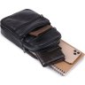 Компактная кожаная мужская сумка-слинг через плечо Vintage (20000) - 5