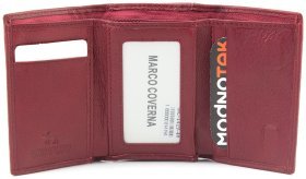 Шкіряний невеликий гаманець на магнітній фіксації Marco Coverna (17998)