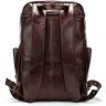 Вместительный мужской рюкзак коричневого цвета VINTAGE STYLE (14892) - 2