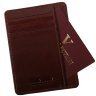 Картхолдер кожаный Newport коричневого цвета Vip Collection 102577 фото №2 Картхолдер кожаный Newport коричневого цвета Vip Collection 102577 modnotak фото - 2