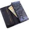 Стильний шкіряний гаманець з візерунком під змію Tony Bellucci (10525) - 2