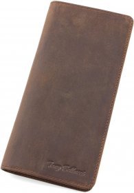 Купюрник кольору коньяк з натуральної шкіри Tony Bellucci (10563)