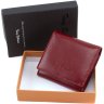Женский кожаный кошелек красного цвета с монетницей Tony Bellucci (10616) - 7