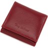 Женский кожаный кошелек красного цвета с монетницей Tony Bellucci (10616) - 3