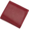 Жіночий шкіряний гаманець червоного кольору з монетницьою Tony Bellucci (10616) - 4