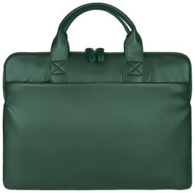 Стильная сумка для ноутбука из нейлона зеленого цвета с плечевым ремнем Tucano Isotta 103577