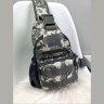 Тактична текстильна військова сумка-слінг з маскувальним принтом Піксель - MILITARY STYLE (21969) - 9