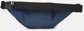 Горизонтальна чоловіча сумка-бананка синього кольору з поліестеру Monsen (22126)