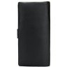 Добротний чоловічий гаманець-клатч із чорної шкіри з фіксацією на хлястик Bexhill (21510) - 3