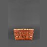 Светло-коричневая плетеная сумка ручной работы из кожи BlankNote Пазл S (12751) - 5