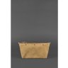 Светло-коричневая плетеная сумка ручной работы из кожи BlankNote Пазл S (12751) - 6