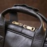 Черная мужская сумка для ноутбука из мягкой кожи Vintage (20390) - 10