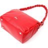 Червона сумка жіноча з натуральної шкіри з однією лямкою KARYA (2420863) - 3