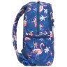 Разноцветный текстильный рюкзак для девочек с фламинго Bagland (55377) - 7