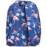 Разноцветный текстильный рюкзак для девочек с фламинго Bagland (55377) - 8