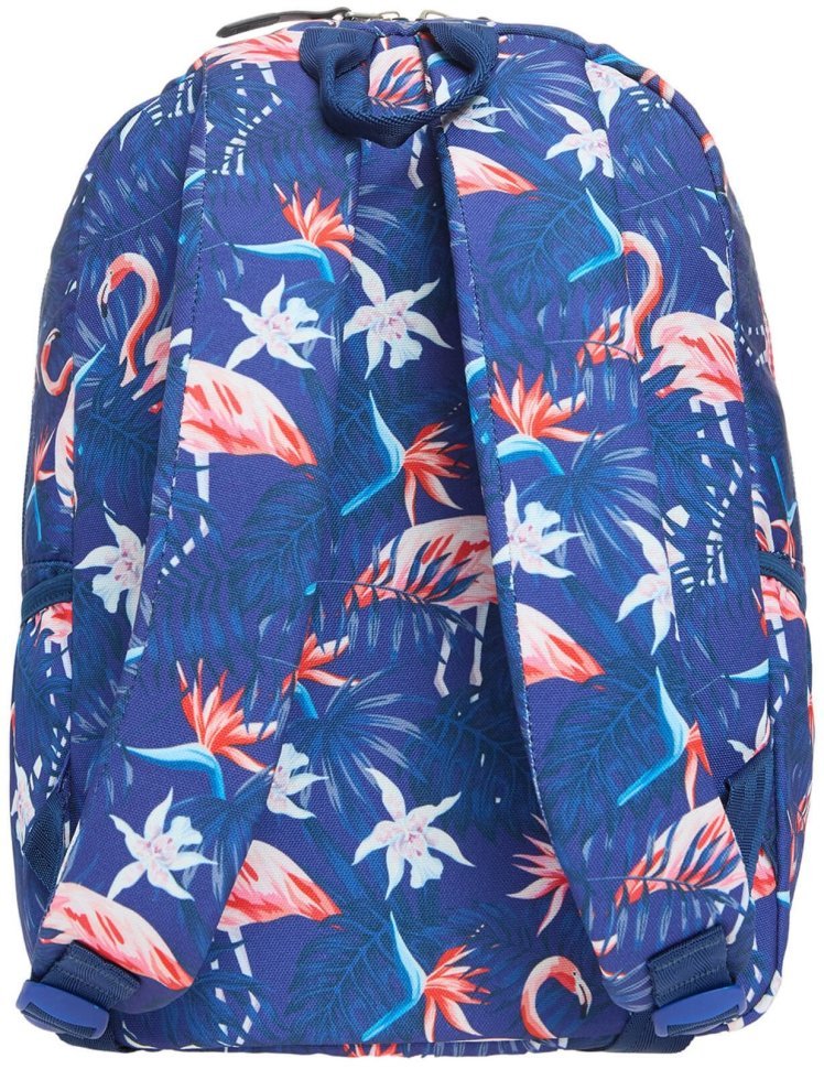 Разноцветный текстильный рюкзак для девочек с фламинго Bagland (55377)