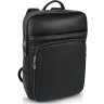 Мужской кожаный рюкзак черного цвета Tiding Bag N2-191116-3A - 1