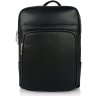 Мужской кожаный рюкзак черного цвета Tiding Bag N2-191116-3A - 3