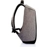 Чорно-сірий текстильний чоловічий рюкзак для ноутбука Tiding Bag (21256) - 3