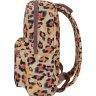 Яскравий рюкзак із текстилю з леопардовим принтом Bagland (55577) - 2