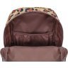 Яркий рюкзак из текстиля с леопардовым принтом Bagland (55577) - 4