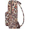 Яркий рюкзак из текстиля с леопардовым принтом Bagland (55577) - 6