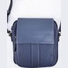 Стильная мужская сумка через плечо синего цвета VATTO (11719) - 1