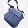 Стильная мужская сумка через плечо синего цвета VATTO (11719) - 3