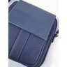 Стильная мужская сумка через плечо синего цвета VATTO (11719) - 4