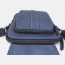 Стильная мужская сумка через плечо синего цвета VATTO (11719) - 6