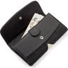 Чорно-білий гаманець з натуральної шкіри морського ската STINGRAY LEATHER (024-18103) - 3