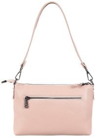 Повседневная сумка для женщин из кожи флотар на плечо Desisan 107177 розового цвета