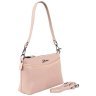 Повседневная сумка для женщин из кожи флотар на плечо Desisan 107177 розового цвета modnotak фото - 3
