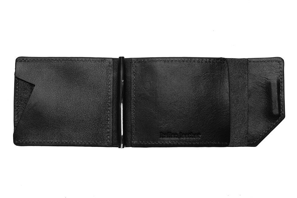 Шкіряний затиск для грошей з натуральної шкіри Grande Pelle (13030) фото №10 Шкіряний затиск для грошей з натуральної шкіри Grande Pelle (13030) modnotak фото №10