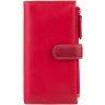 Красный женский купюрник из натуральной кожи высокого качества с RFID - Visconti Bermuda 68777 - 1