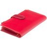 Красный женский купюрник из натуральной кожи высокого качества с RFID - Visconti Bermuda 68777 - 2