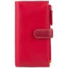 Красный женский купюрник из натуральной кожи высокого качества с RFID - Visconti Bermuda 68777 - 4