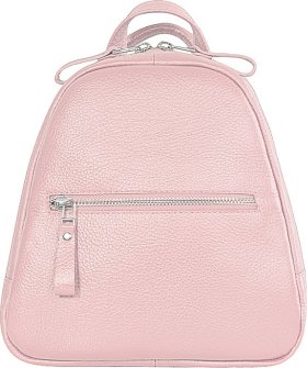 Женский светло-розовый рюкзак из натуральной кожи Issa Hara (27089)