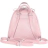 Женский светло-розовый рюкзак из натуральной кожи Issa Hara (27089) - 2
