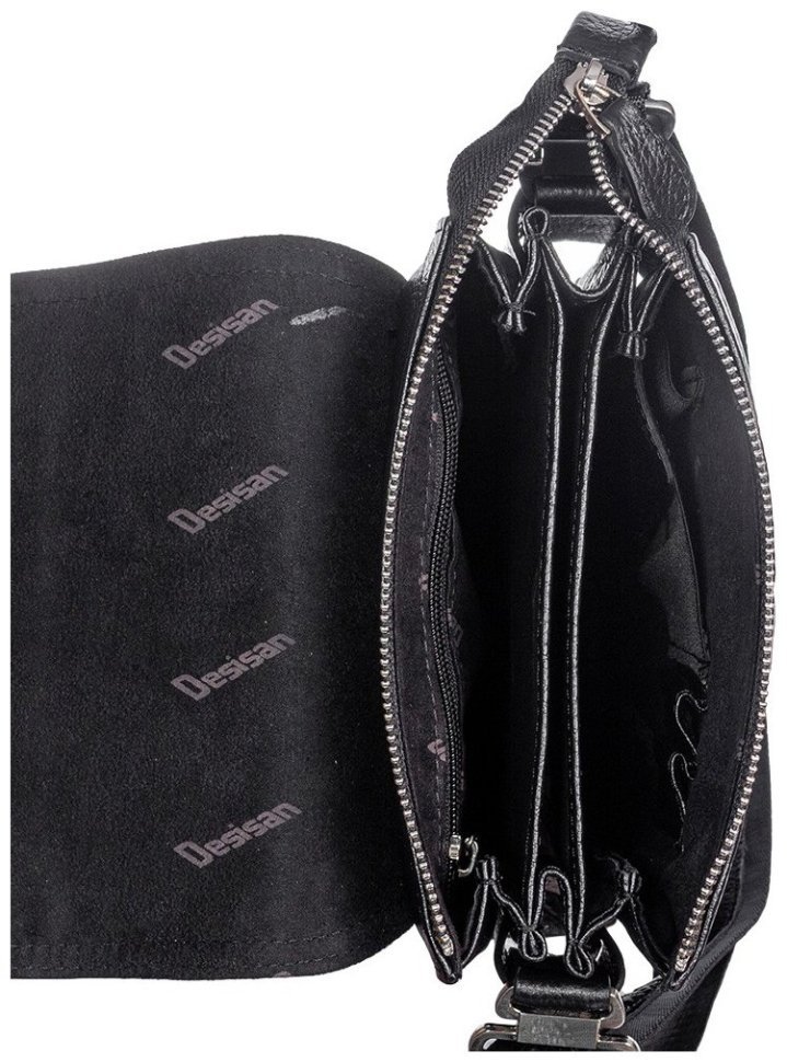 Мужская сумка планшет из натуральной кожи DESISAN 80378 modnotak фото №6