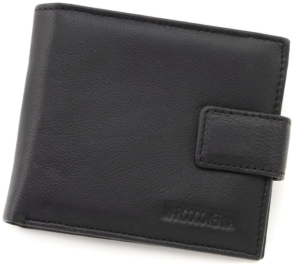 Кожаное портмоне мужское с блоком для карточек Marco Coverna 90878 modnotak фото №1