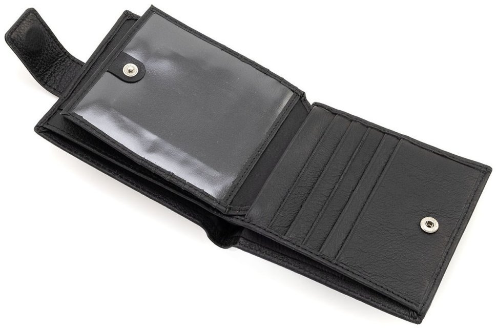 Кожаное портмоне мужское с блоком для карточек Marco Coverna 90878 modnotak фото №7