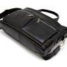 Чорна сумка для ноутбука та документів зі шкіри флотар TARWA (21733) - 8