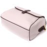 Невелика біла жіноча сумка-кроссбоді з натуральної шкіри Vintage 2422266 - 3