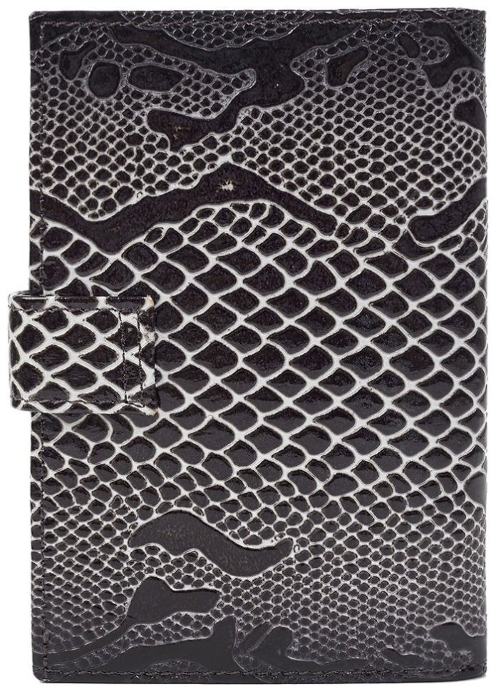 Женская обложка под паспорт и автодокументы из натуральной кожи под змею Desisan 81478 modnotak фото №2