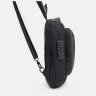 Черная мужская сумка-слинг из текстиля с кодовым замком Monsen 71578 - 4