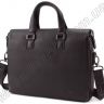 Деловая мужская сумка из натуральной кожи H.T Leather (11622) - 5