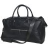 Дорожная сумка черного цвета в коже флотар Vip Collection 102678 modnotak фото - 1